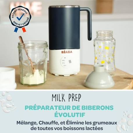 BEABA, Milkprep, préparateur de biberons pour bébé, night blue EU BLEU 2 - vertbaudet enfant 