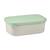 BEABA, Boîte repas enfant en inox, couvercle en silicone et housse de protection, Gris velours et vert sauge VERT 5 - vertbaudet enfant 