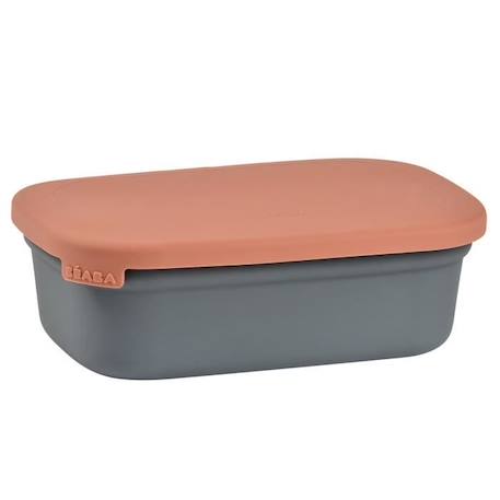 BEABA, Boîte repas bébé céramique, mineral / terracotta ROUGE 4 - vertbaudet enfant 