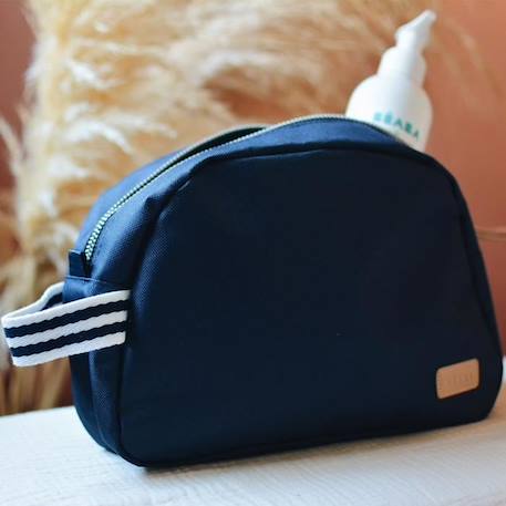 BEABA, Trousse de toilette bébé bleu marine BLEU 3 - vertbaudet enfant 