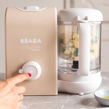 Robot bébé 4 en 1 mixeur-cuiseur BEABA Babycook Express - Terre d'argile BEIGE 6 - vertbaudet enfant 