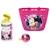 Corbeille + bidon + sonnette Minnie - DISNEY - Rose, blanc et jaune - Pour enfant ROSE 1 - vertbaudet enfant 