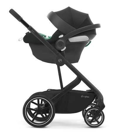 Siège auto CYBEX Aton B2 i-Size + Base One - Groupe 0+ - Isofix - Volcano Black NOIR 5 - vertbaudet enfant 