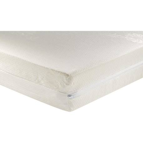 Matelas bébé droit - DOMIVA - Polybambou - Déhoussable, lavable - Blanc BEIGE 3 - vertbaudet enfant 