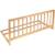 NIDALYS -Barrière de lit bois naturel 90 cm - Norme BS MARRON 1 - vertbaudet enfant 