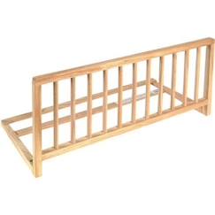 Puériculture-NIDALYS -Barrière de lit bois naturel 90 cm - Norme BS