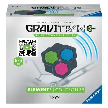 Circuit de billes créatifs Gravitrax POWER - Elément Controller - Ravensburger BLANC 1 - vertbaudet enfant 