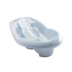 Puériculture-Toilette de bébé-Baignoire ergonomique lagon - 95,5 x 53 x 27 cm - Fleur bleue - THERMOBABY