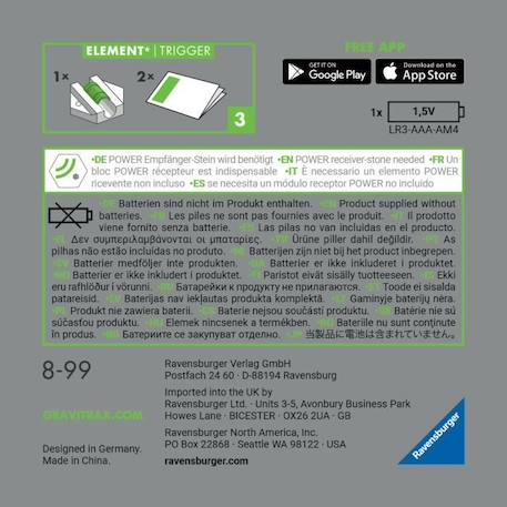 Gravitrax POWER - Elément Trigger - 26202 - Circuits de billes créatifs - Fonction électronique - Ravensburger - Dès 8 ans BLANC 5 - vertbaudet enfant 