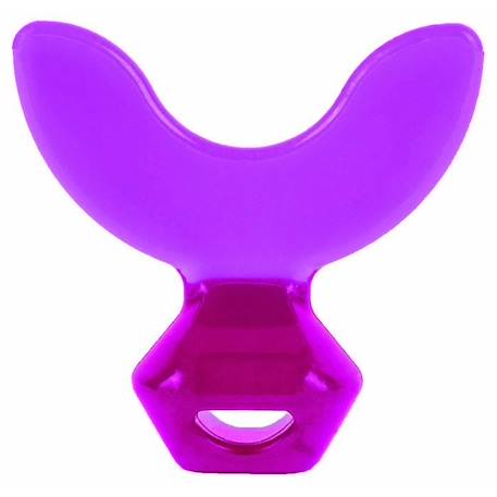 Machouyou Dispositif 1ères dents Prune dés 2 ans VIOLET 4 - vertbaudet enfant 