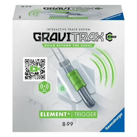 Gravitrax POWER - Elément Trigger - 26202 - Circuits de billes créatifs - Fonction électronique - Ravensburger - Dès 8 ans BLANC 1 - vertbaudet enfant 