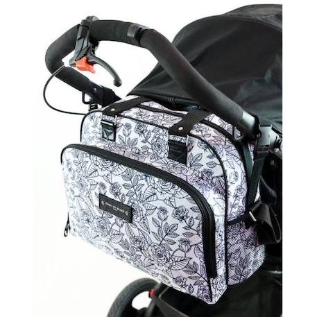 Sac à langer BABY ON BOARD Simply - rose BLANC 1 - vertbaudet enfant 