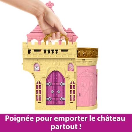 Princesse Disney  - Coffret Histoire Chateau De Belle - Mini Univers - 3 Ans Et + ROSE 4 - vertbaudet enfant 