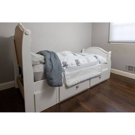 Barrière de lit Dreambaby Maggie - lits encastrés et aux lits plats- Mesurant 110 cm de large et 50 cm de haut BLANC 5 - vertbaudet enfant 