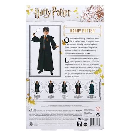 Figurines Creatures Fantastiques - Gmbh Fym50 Chambre Secrets Harry Potter Poupée Garçon NOIR 5 - vertbaudet enfant 
