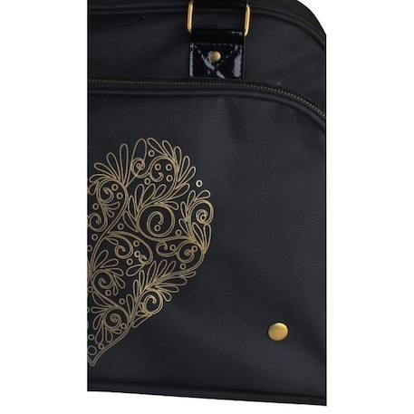 BABY ON BOARD Sac à langer Simply Premium + accessoires - Noir cœur doré NOIR 4 - vertbaudet enfant 