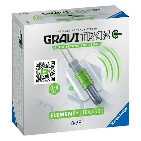 Gravitrax POWER - Elément Trigger - 26202 - Circuits de billes créatifs - Fonction électronique - Ravensburger - Dès 8 ans BLANC 4 - vertbaudet enfant 