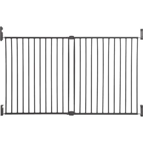 DREAMBABY Barrière de sécurité Extra large BROADWAY Gro Gate - A visser - L 76/134,5 x H 76 cm - Grise GRIS 1 - vertbaudet enfant 