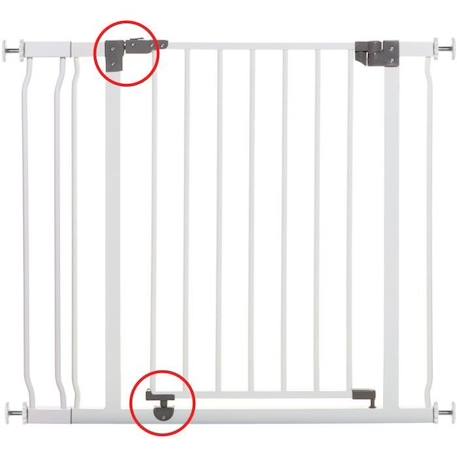 Dreambaby barrière de sécurité et extensionLiberty s'adapte à des ouvertures comprises entre 84 et 90 cm de largeur Blanc BLANC 6 - vertbaudet enfant 