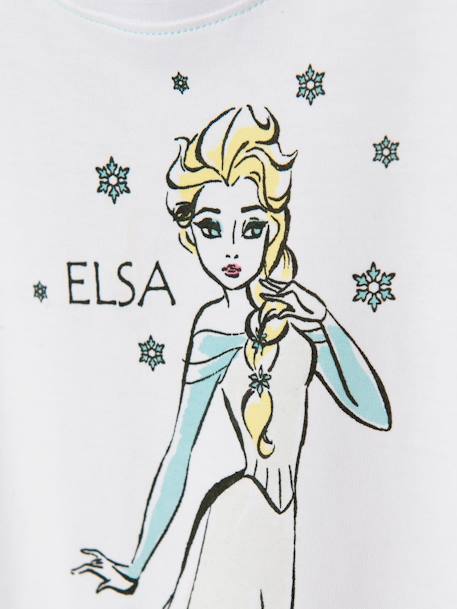 T-shirt fille Reine des neiges® à motif magique Blanc 2 - vertbaudet enfant 