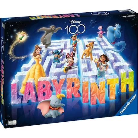 Labyrinthe Disney 100ème anniversaire - Jeu de plateau - 4005556274604 - Ravensburger BLEU 6 - vertbaudet enfant 