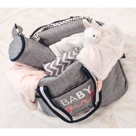 BABY ON BOARD - Sac à langer - Simply duffle baby girl GRIS 4 - vertbaudet enfant 