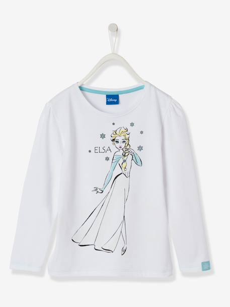 T-shirt fille Reine des neiges® à motif magique  - vertbaudet enfant