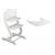 Chaise haute réglable - TISSI - Blanc - Enfant - 6 mois - Mixte BLANC 1 - vertbaudet enfant 