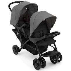 Poussette polyvalente - sport - GRACO - Stadium Duo - 4 roues - Gris - Mixte  - vertbaudet enfant