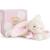 Doudou et Compagnie - Lapin Bonbon - Lapin Bonbon Rose  20cm BLANC 1 - vertbaudet enfant 