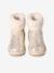 Boots déperlantes zippées fourrées fille beige doré+gris+marron 4 - vertbaudet enfant 