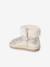 Boots déperlantes zippées fourrées bébé beige doré 3 - vertbaudet enfant 