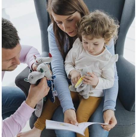 Coffret Doudou Les Emotions - Emodou - Comprendre et gérer ses émotions - 12 mois et plus - Multicolore BLANC 2 - vertbaudet enfant 