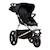 Poussette polyvalente - sport - MOUNTAIN BUGGY - Terrain Onyx - 3 roues - Habillage pluie inclus NOIR 1 - vertbaudet enfant 