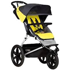 Poussette citadine - MOUNTAIN BUGGY - Terrain V3 Solus Jaune - 3 roues - Pour bébé  - vertbaudet enfant