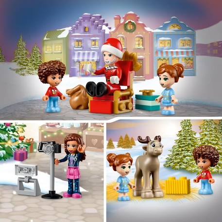 LEGO Friends 41706 Le Calendrier de l’Avent 2022, Jouet et Figurines, Cadeau Noël Enfants VERT 3 - vertbaudet enfant 