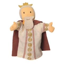 -Marionnette à main Roi - Egmont Toys - 25 cm - Pour enfants dès 12 mois - Blanc