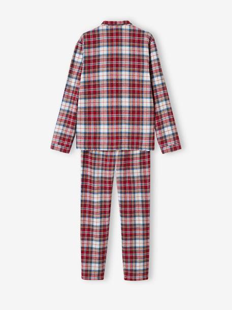 Pyjama flanelle adulte collection capsule 'Happy Family' carreaux rouge 7 - vertbaudet enfant 