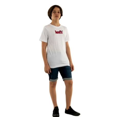 Tee shirt manches courtes levis short sleeve graphic 01 White BLANC 2 - vertbaudet enfant 