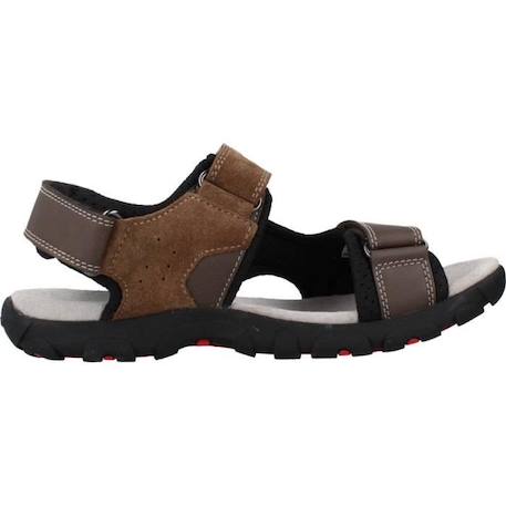 Sandales Enfant Geox Strada - Marque GEOX - Modèle 105691 - Fermeture à scratch - Confort exceptionnel ROUGE 4 - vertbaudet enfant 