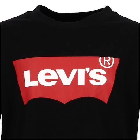 Tee shirt manches courtes Batlog blk/rge mc tee jr evis NOIR 3 - vertbaudet enfant 