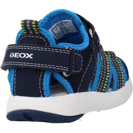 Sandales Enfant - GEOX - Multy - Scratch - Marine/Azur - Confort exceptionnel BLEU 3 - vertbaudet enfant 