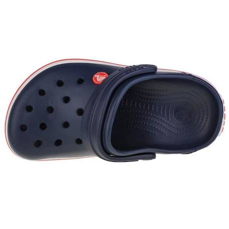 Chaussons Crocs Crocband Clog K 207006-485 pour garçon - Bleu marine BLEU 3 - vertbaudet enfant 