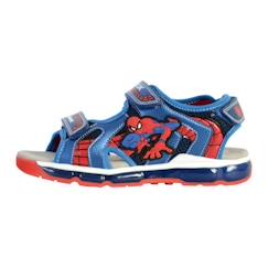 Chaussures-Chaussures garçon 23-38-Sandales enfant Geox Android Mesh Marine Royal à scratch - GEOX - Plat - Scratch