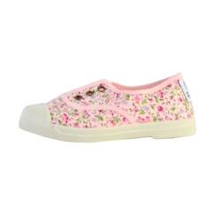 Chaussures-Basket à Lacets Enfant Natural World - Rose Misty - Basse - Lacets - Fille