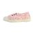 Basket à Lacets Enfant Natural World - Rose Misty - Basse - Lacets - Fille ROSE 1 - vertbaudet enfant 