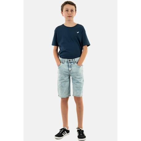 Short Enfant en Jeans Levis Megatron BLEU 1 - vertbaudet enfant 