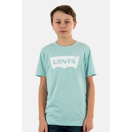 Tee shirt manches courtes levis batwing e2d green BLEU 1 - vertbaudet enfant 