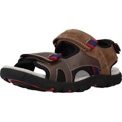 Chaussures-Chaussures garçon 23-38-Sandales-Sandales Enfant Geox Strada - Marque GEOX - Modèle 105691 - Fermeture à scratch - Confort exceptionnel