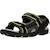 Sandales Enfant Geox Strada - Garçon - Noir - Scratch - Confort exceptionnel NOIR 1 - vertbaudet enfant 